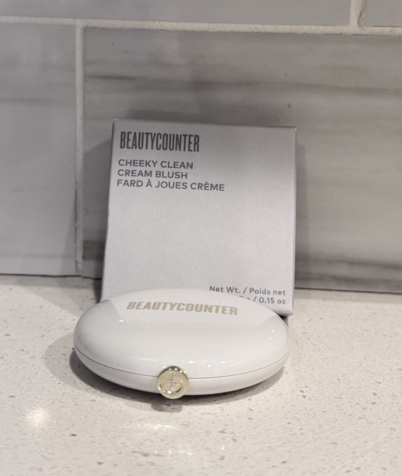 Beautycounter Cheeky Clean Cream Blush Compact, Chai 0.15 oz (BC3201A)