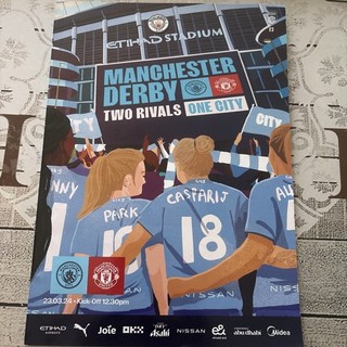 23/4 Manchester City vs Manchester United Women’s FA Super League)