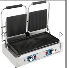 ADEXA Catering electric contact grill Model EGO3C Heavy Duty Twin Panini  3.6kw