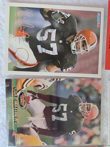 Clay Matthews 10 Karten NFL Football Player Lot PB22 - Bild 3 von 3