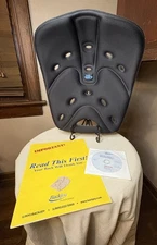 BackJoy SitSmart Core Traction Posture Seat Cushion Lower Back Pain Relief w CD