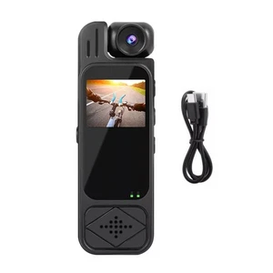 Portatif 180° Lentille tournante 1080P DVR IR Enregistreur vidéo audio de nuit Caméscope
