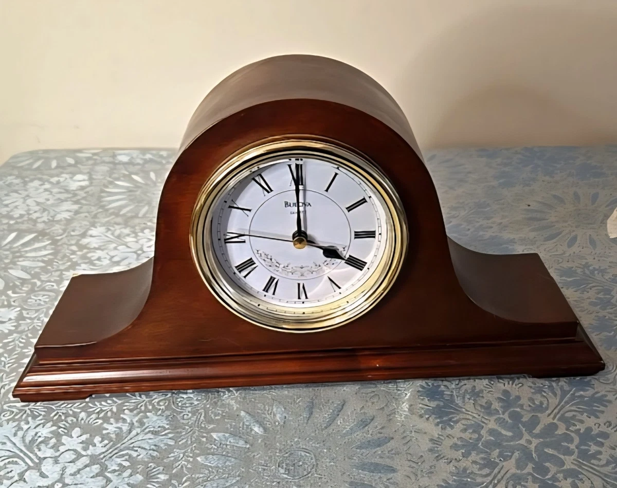 Bulova Clock In Collectible Shelf & Mantel Clocks (1930-1969) for