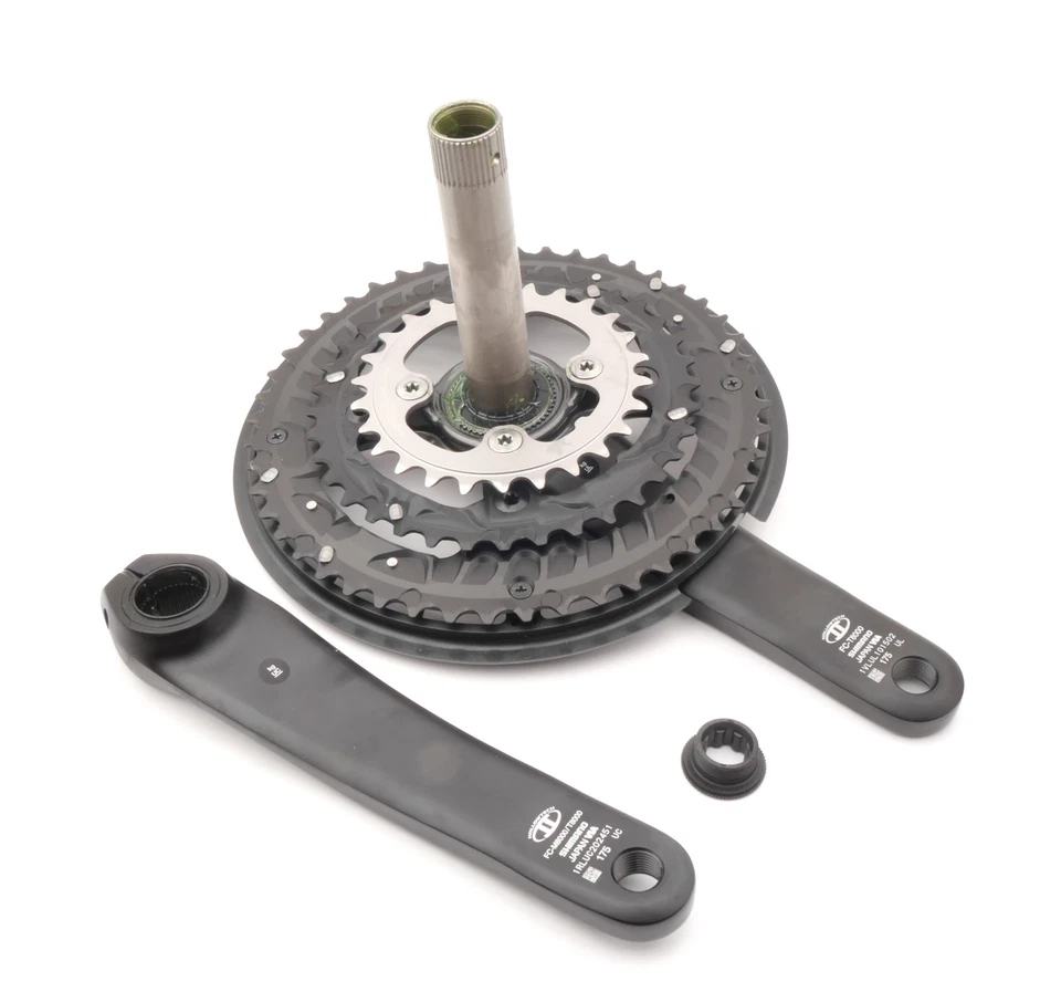 Shimano Deore XT FC-T8000 Trekking 170mm 3x10-fach Manivela 48/36/26 Dientes - Imagen 4 de 4