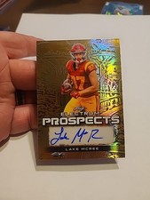 Marketplace image: 2024 Leaf Electrun Lake Mcree SP Rookie Auto GOLD 1/1 ! SUPERFRACTOR USC TROJANS