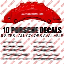 German Brake Caliper Decals European Hi Temp Brake Caliper Stickers