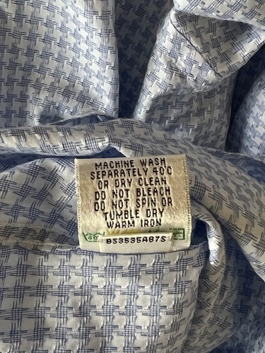 Bugatchi Uomo Men's Flip French Cuff Long Sleeve Button Up shirt L - Picture 10 of 12