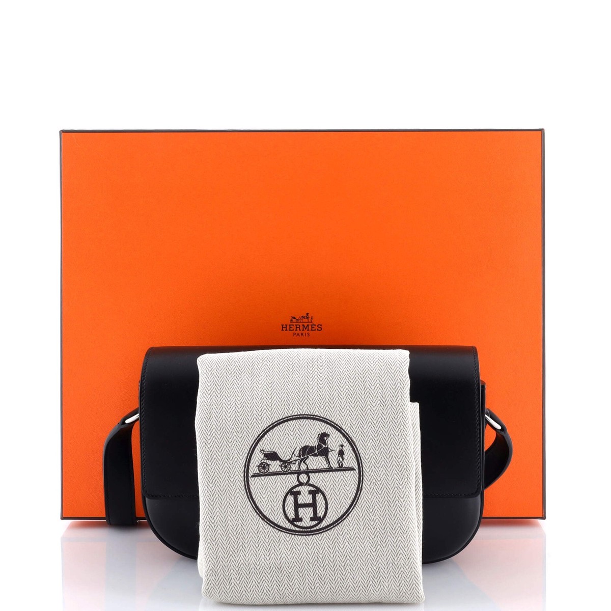 Hermes Della Cavalleria Elan Shoulder Bag Tadelakt | eBay