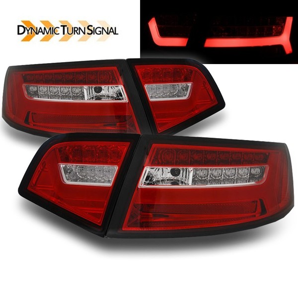 Light Bar LED RüCkleuchten Heckleuchten FüR Audi A6 C6 4F Limousine - 2008-2011-image