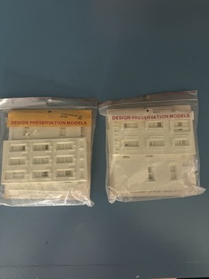Design Preservation Models HO Townhouse kits - 109 and 111