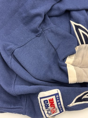 Vintage Dallas Cowboys Starter Pro Line NFL Embroidered Big Star Crewneck Large - Picture 21 of 22