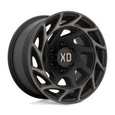 17x9 Xd Series Xd860 Onslaught Satin Black Wbronze Tint Wheel 6x5.5 -12mm