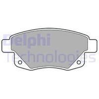 Delphi BremsbeläGe Bremsbelegsatz Hinten FüR Ford Transit Bus