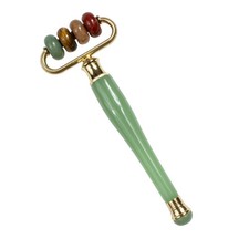Eurow Luxe Multi-stone Jade Face Roller For Skincare Puffiness Multi-color Eurow Luxe Multi-stone Jade Face Roller For Skincare Puffiness Multi-color