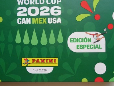 Panini FIFA World Cup 2026 GREEN Hard cover Limited ONLY 2026