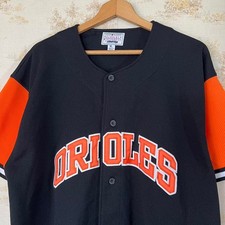 Vintage 1990s Starter Baltimore Orioles Jersey  Two-Tone Mesh  Size XL