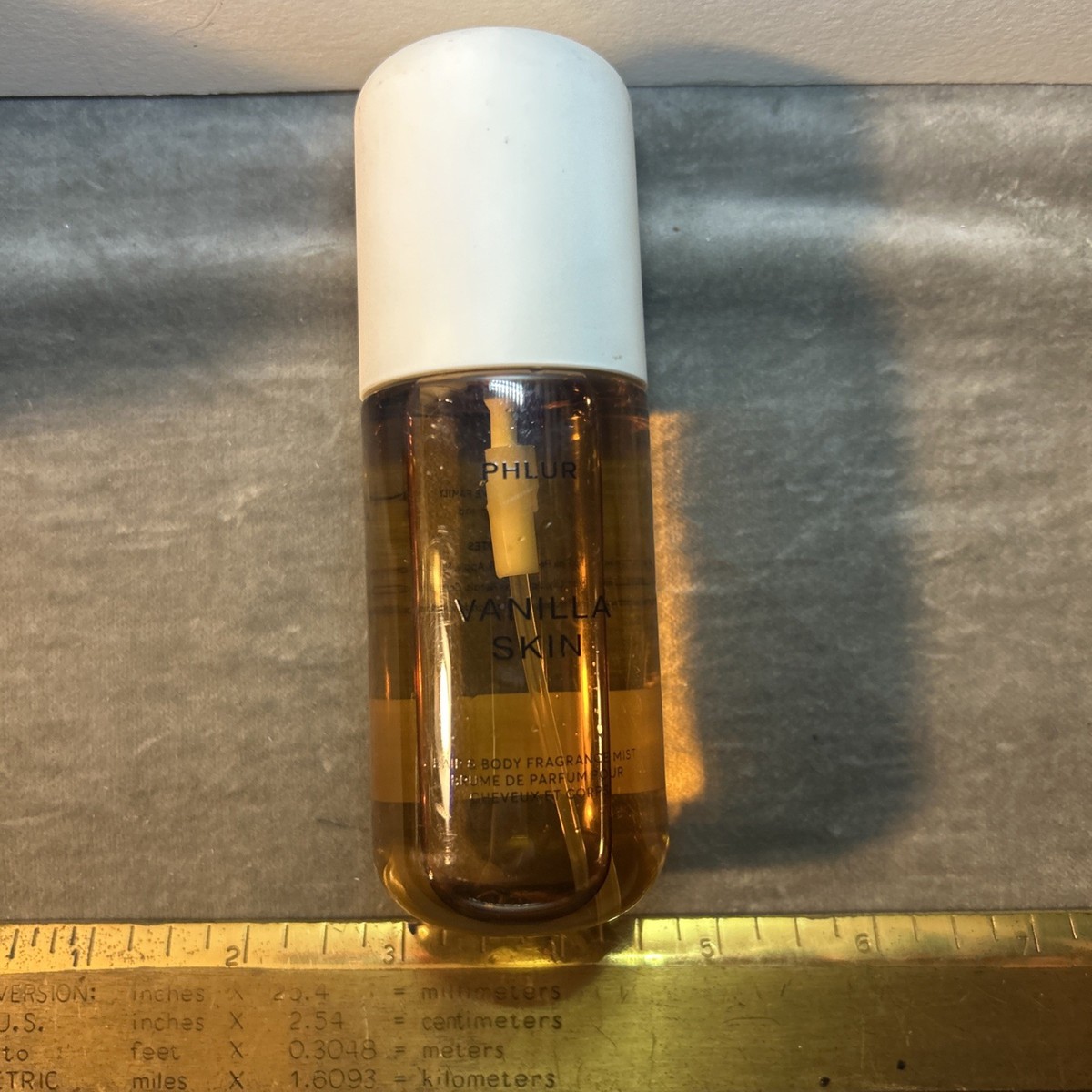 PHLUR Skin Body & Hair Fragrance Mist Spray VANILLA NECTAR ~90 