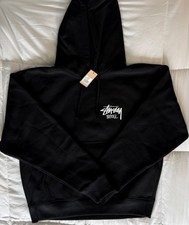  Limited Edition: St ssy Black Hoodie SEOUL CHAPTER Mens Sz L 