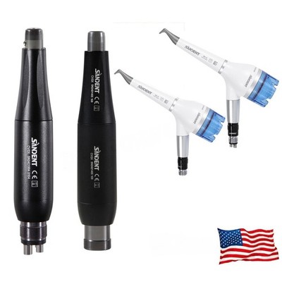 Dental Air Flow Teeth Polishing Spray Polisher /Hygiene Prophy Handpiece 2/4Hole