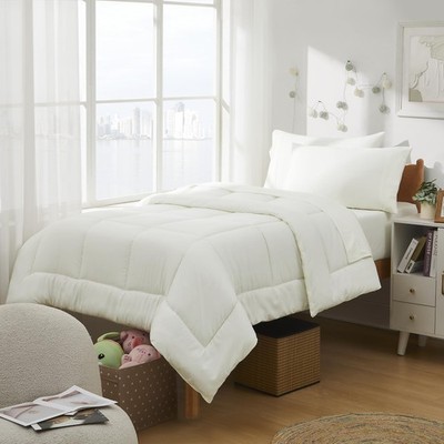 Dorm Room Essentials College Bedding Comforter Set 5 Piece Twin XL Size Bed i...