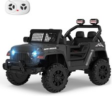 12V Kids Ride on Truck Car Remote Control, Ride on Toy for Toddlers Bluetooth US