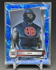 2025 Topps Chrome WWE Sapphire Edition Omos #53