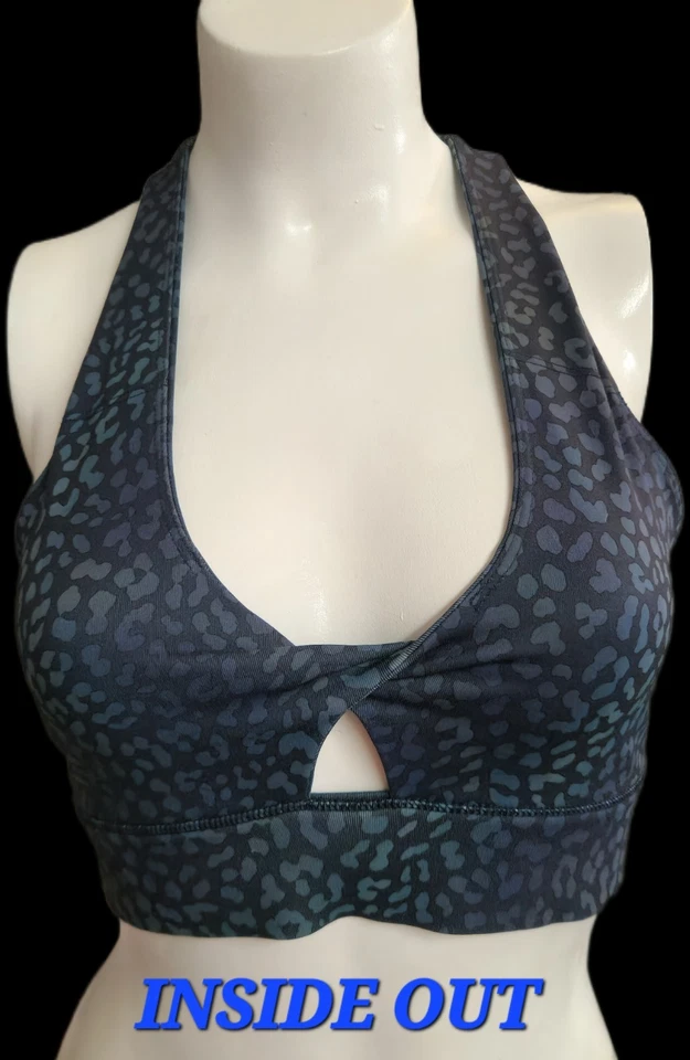 Sutiã esportivo feminino novo sem etiquetas Fabletics Oasis torção tamanho pequeno - Imagem 3 de 4