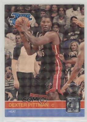 2010-11 Donruss Rated Press Proof 4/100 Dexter Pittman #258 Rookie RC 9oy