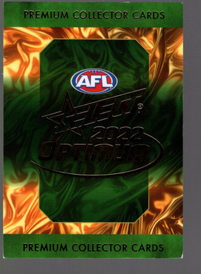 A2267- 2022 Select AFL Optimum Football Cards 1-217 -You Pick- 15+ FREE US SHIP