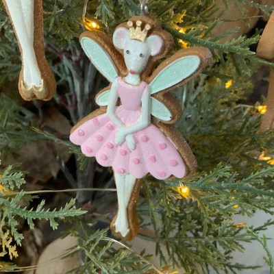 Harz Eis Lebkuchen Fee Maus Pastell Weihnachtsdeko Gisela Graham