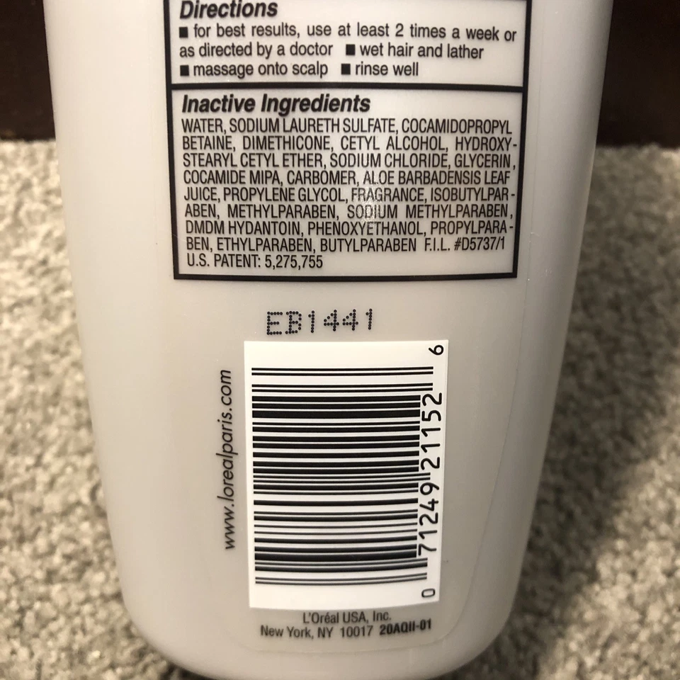 L'Oreal Paris Vive for Men Thickening Anti-Dandruff Shampoo Pyrithione Zinc 13oz - Image 4 of 4