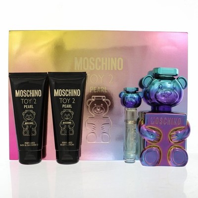 MOSCHINO TOY 2 香水セット 4本 Moschino Toy 2 Pearl 4pc Women Perfume Gift Set 3.4oz EDP Spray