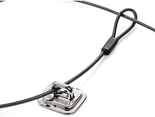 StarTech.com Laptop Cable Lock Anchor - Zinc Alloy - Computer Security Cable Anc - Bild 5 von 6