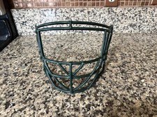 Riddell SpeedFlex Football Helmet SF-2EG-TX Big Grill Green Face Mask USED