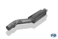 FOX Sportauspuff Edelstahl Vorschalldämpfer für BMW Z3 Roadster E36 1.9l