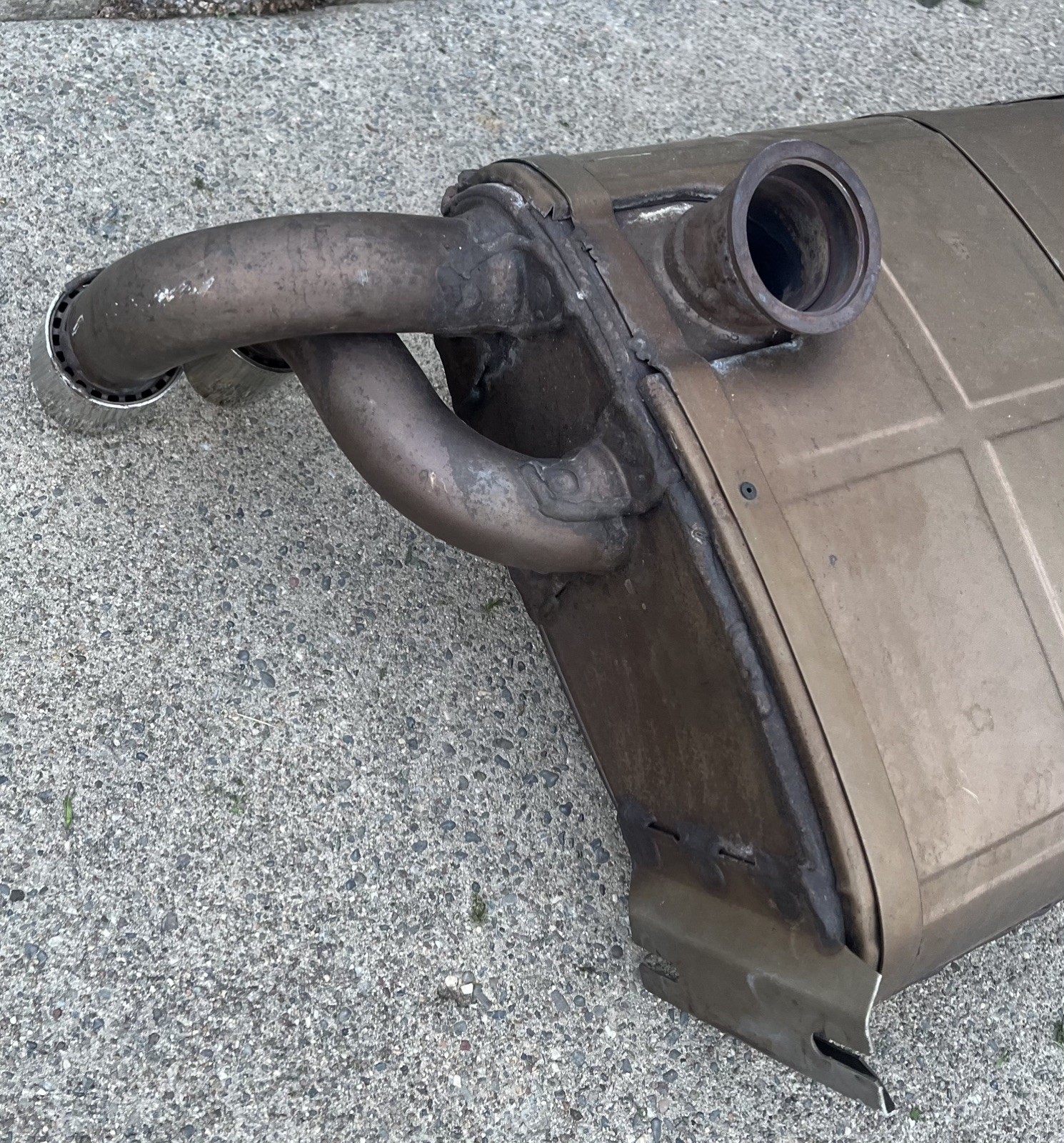 Ferrari F355 Muffler/Exhaust 5.2 Vehicles Only Used P/N 168568