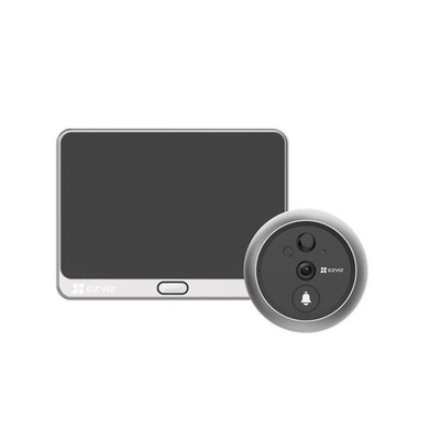 EZVIZ DP2 3MP Kabellose Türspion Smart Home Türklingel silber