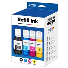 Compatible for EPT542 Ink Refill Bottles ET-5150 ET-5850 ET-5170  ET-16650 I...