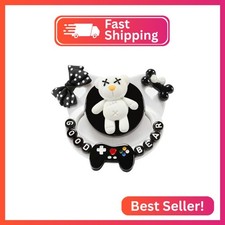 CutiePlusU DIY Pacifier Large Size White Bear