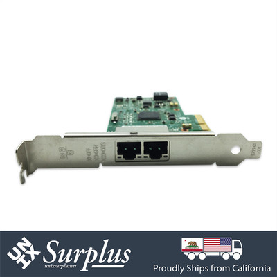 Intel Genuine I350-T2 Dual Port 1GB RJ45 Yottamark Network Adapter High Profile