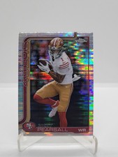 2025 Topps Chrome NFL Pulsar Ricky Pearsall San Francisco 49ers #261