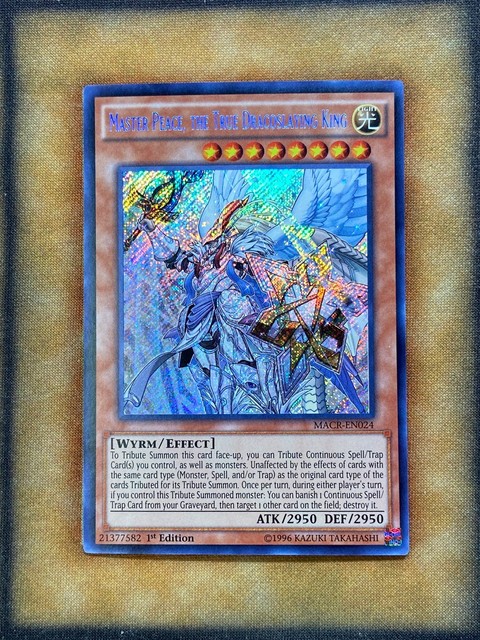 Master Peace, the True Dracoslaying King (MACR-EN024)