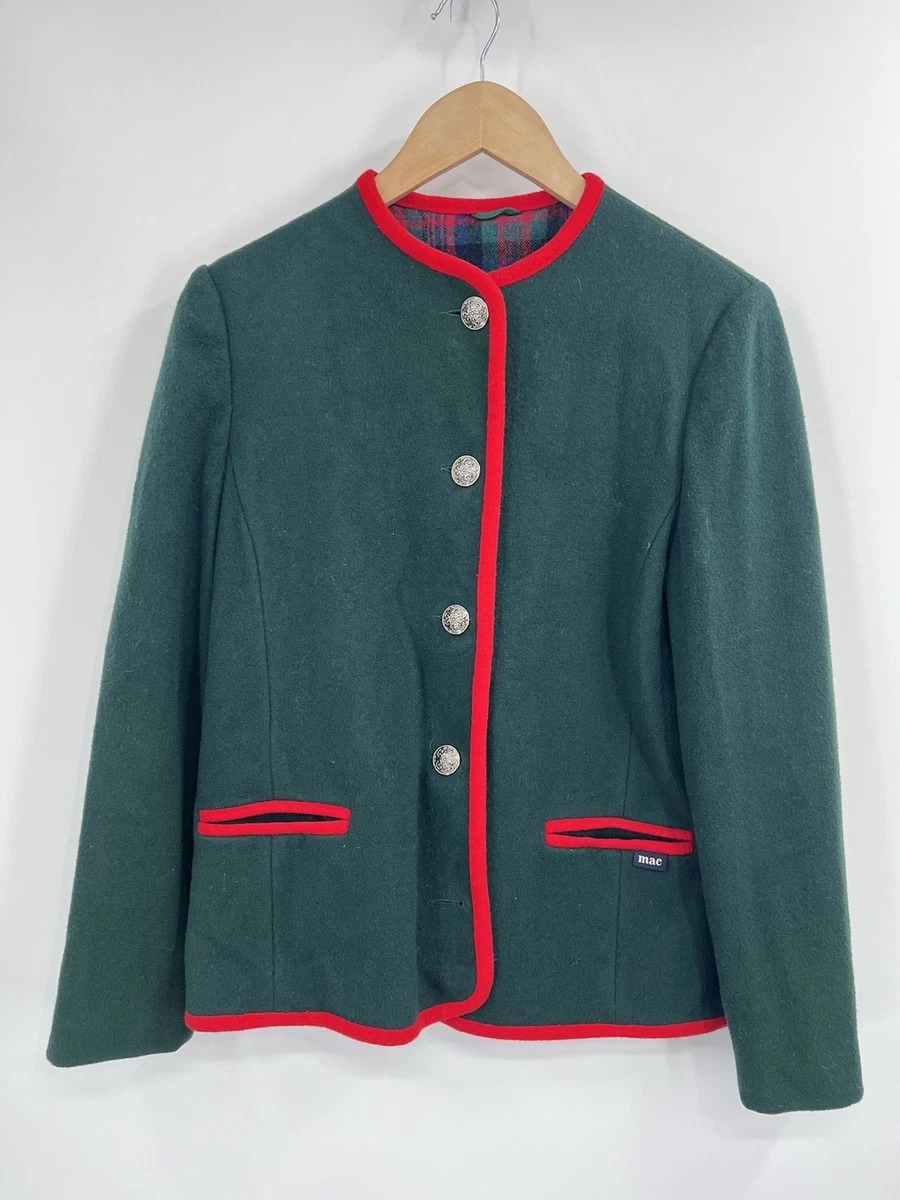 60〜70s vintage wool collarless jacket 100% Wool 1970s Vintage Coats, Jackets & Vests for Women for sale