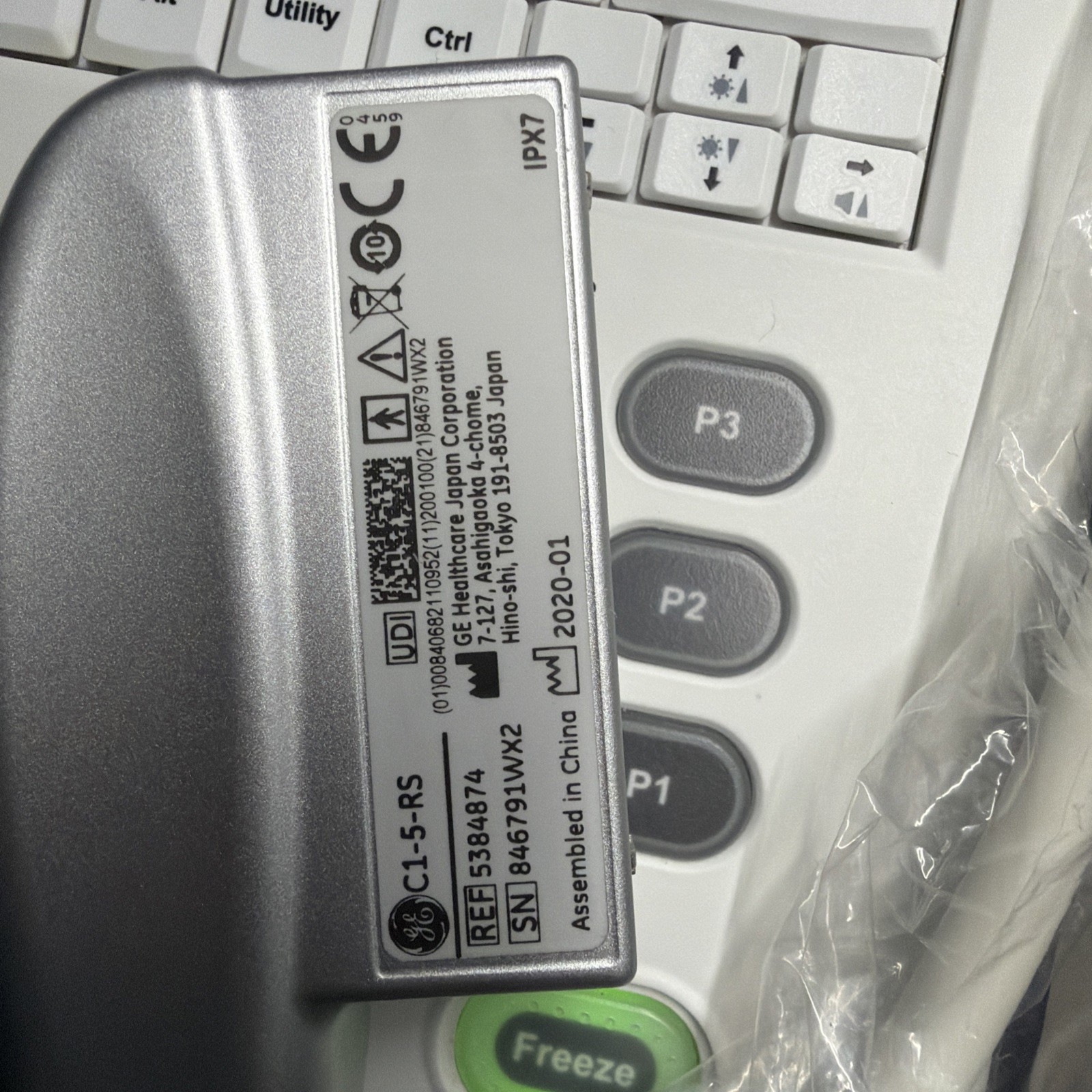 GE Healthcare C1-5-RS Convex Transducer | eBay