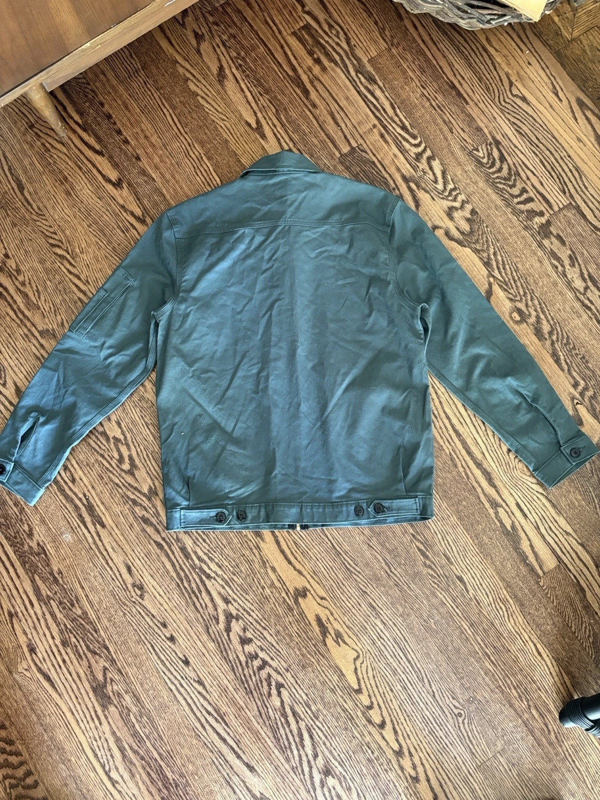 Dickies Blue/green Canvas Light Jacket Coat Size Small image 4