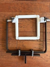 Needlework System 4 Q-Snap Clamp attachment and 2 Q-Snap Frames