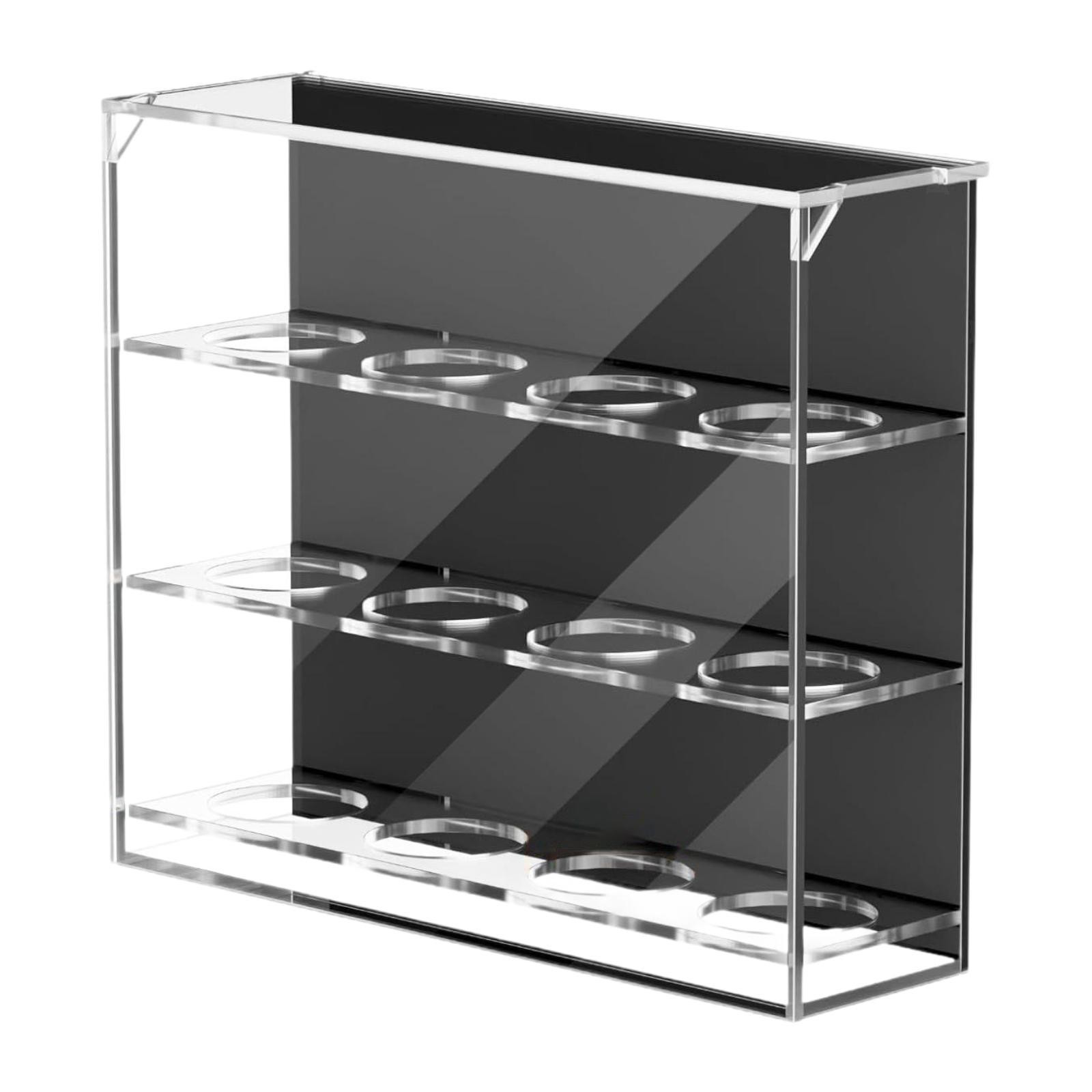 Acrylic Golf Ball Display Case Holds 12 Balls Home Golf Pingpong Ball Holder