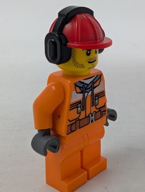 LEGO City Construction Headphones Minifigure - cty0534 60073
