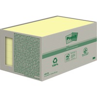 Post-it Haftnotizen Recycling Notes, 127 X 76 Mm, Gelb 1 Bis 20X Spare Bis 42%