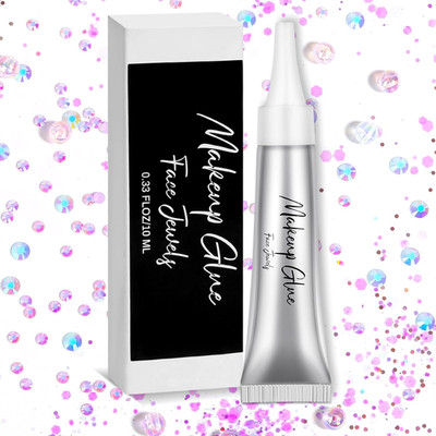 Face Makeup Glue Gum Spirit Adhesive Cosmetic Glue Rhinestones Face Glue for Bod
